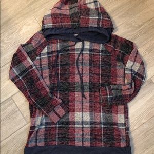 Plaid hoodie